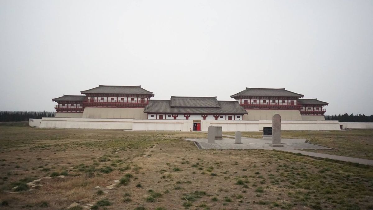 西安３日目。
チャーターで郊外観光してから空港に。