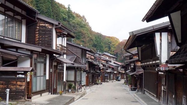 日本・奈良井宿「2016/10 Nagano(Naraijuku)」の写真：１日目。