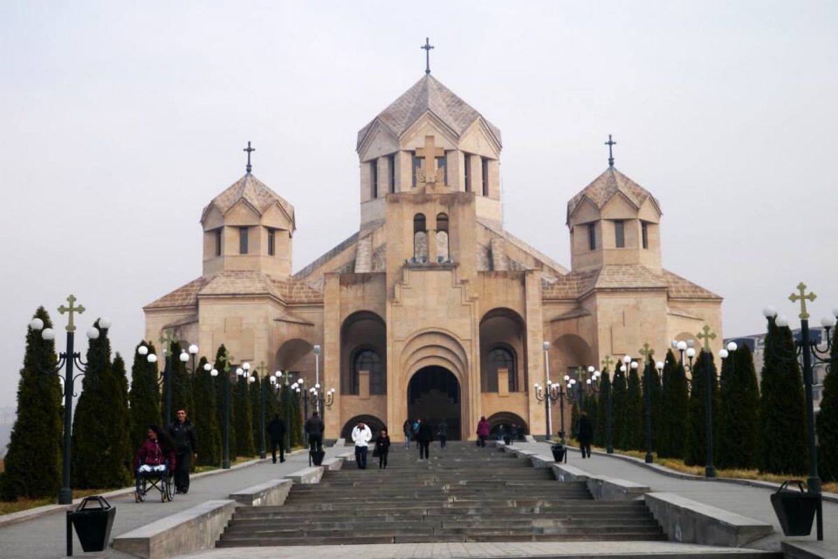 アルメニアの首都、エレバンの街並み。
良いところでした。
櫻田さんのうどん...