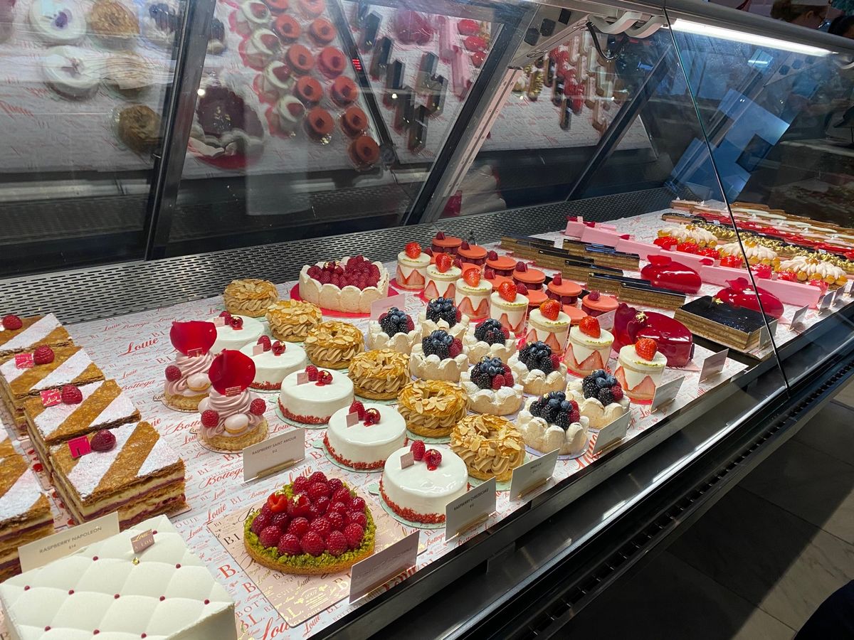 dinner at bottega louie