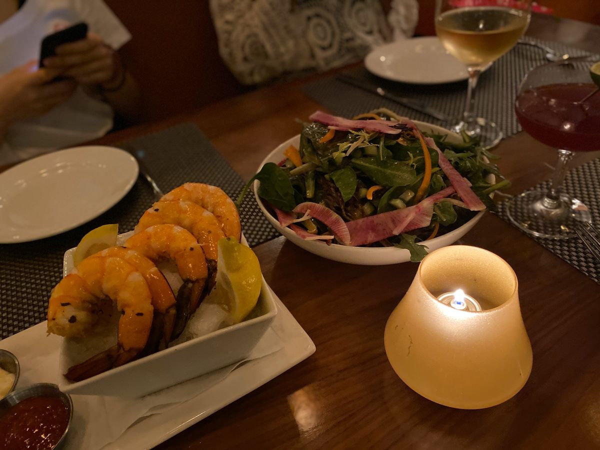 dinner at 1212Santa Monica