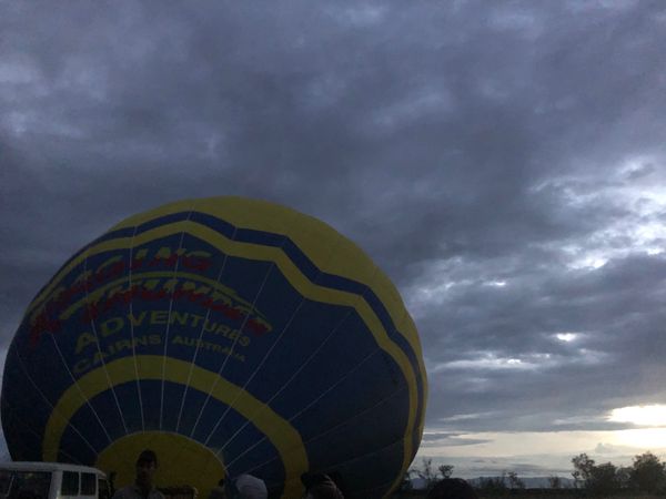 オーストラリア連邦・ケアンズ「オーストラリア」の写真：気球ツアーにも参加。
朝早かったけど、静...