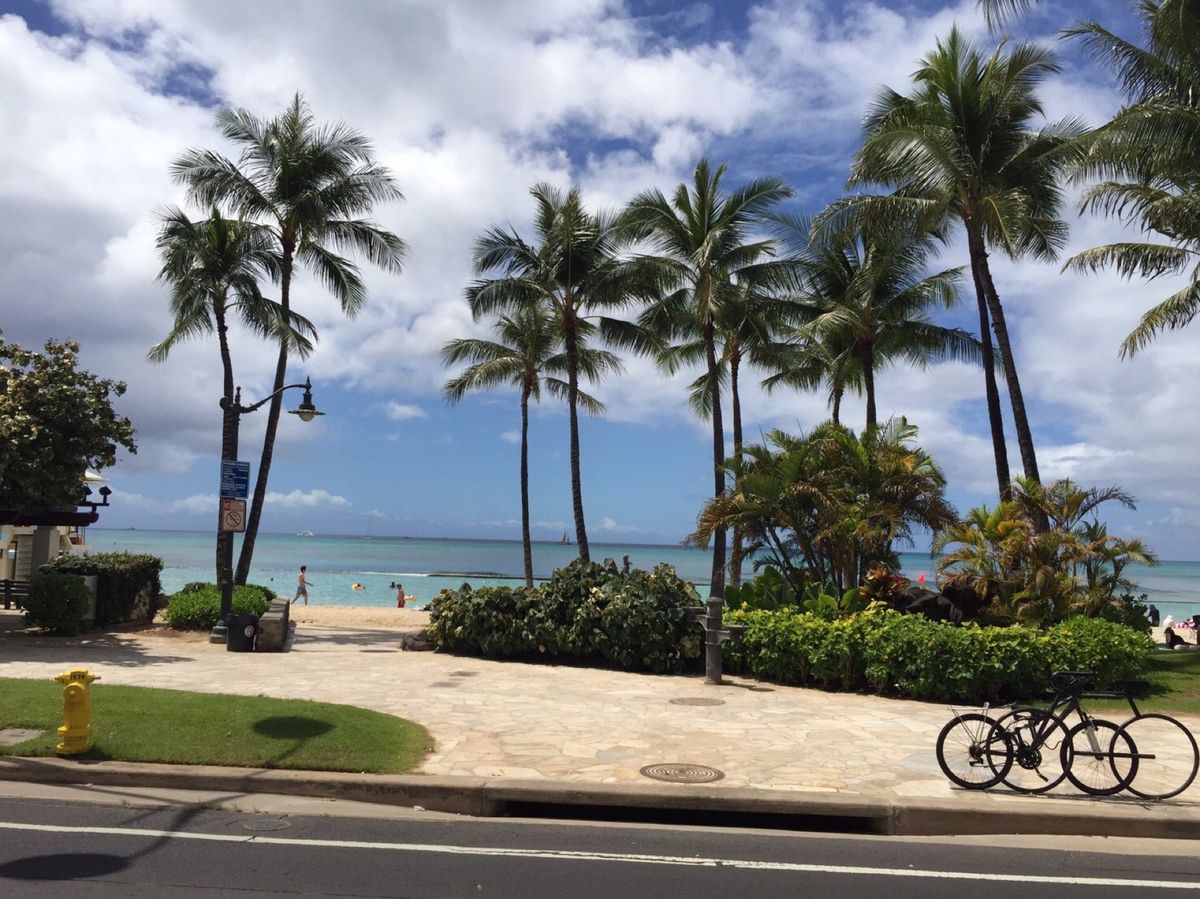 ホノルル着いたーー！！