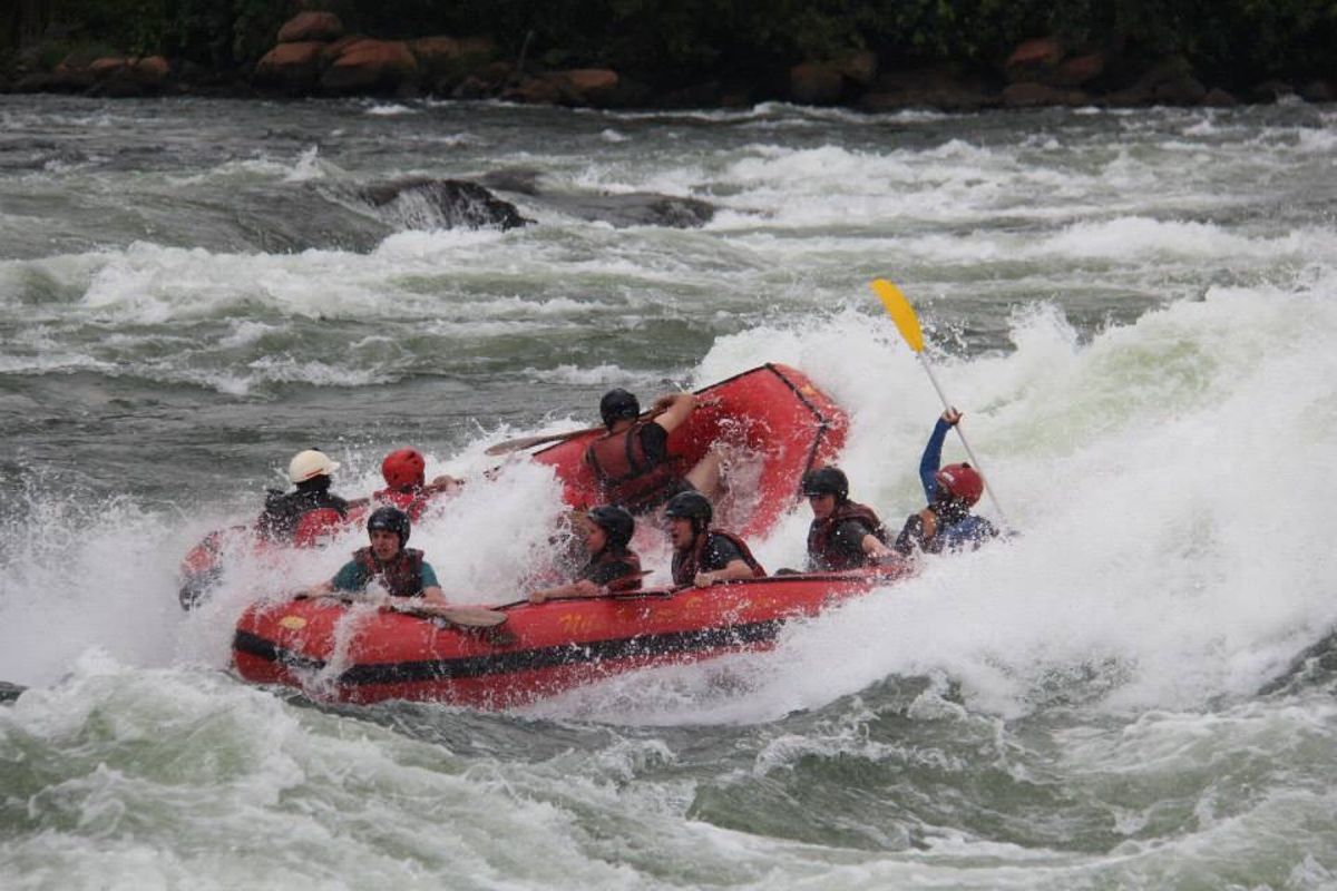 ナイル川でラフティング！
激しすぎて本当に命の危機を感じた。
8月です。
...