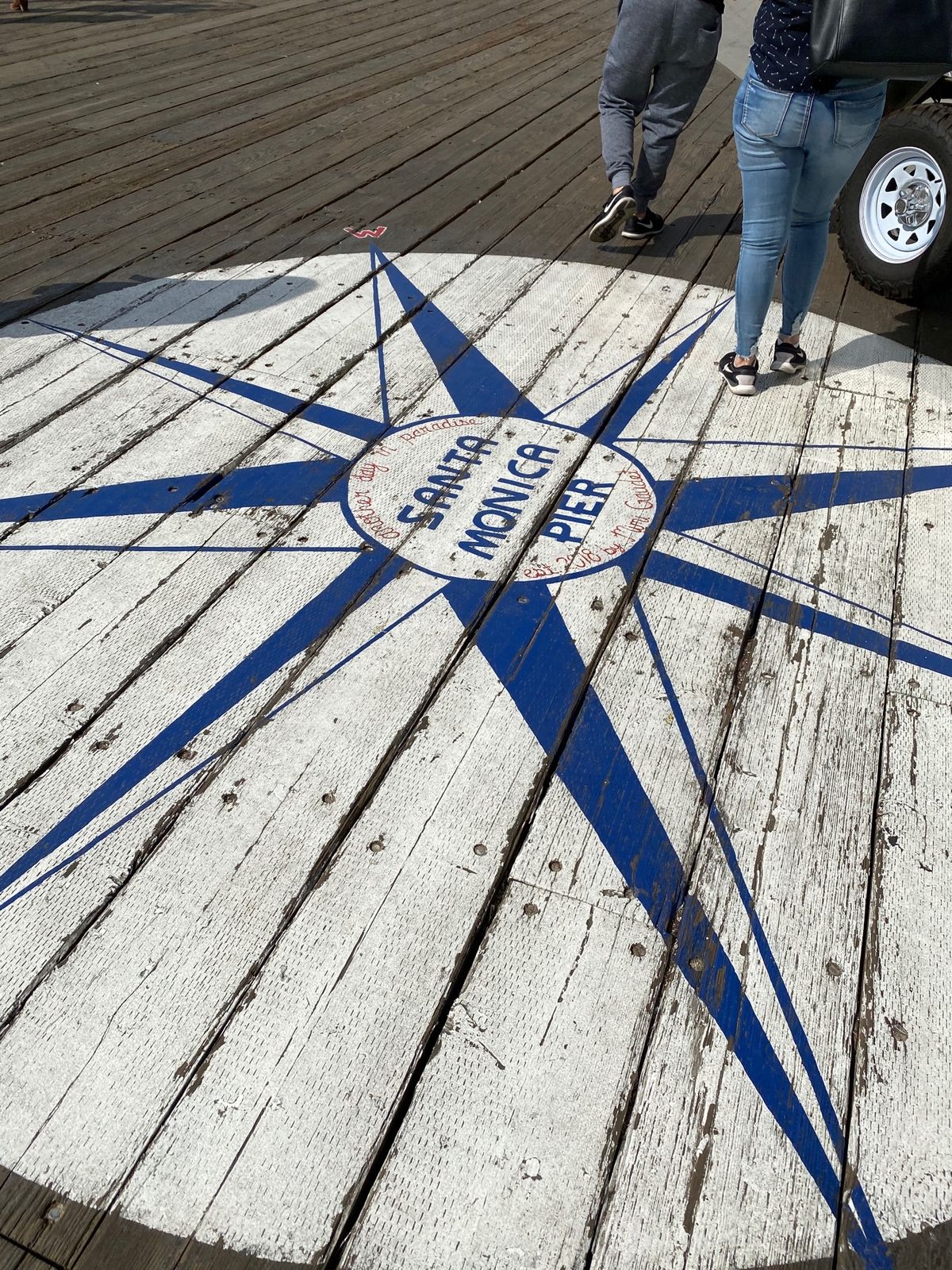 ロスといえば、サンタモニカ、ベニスビーチ⛱
賑わってました