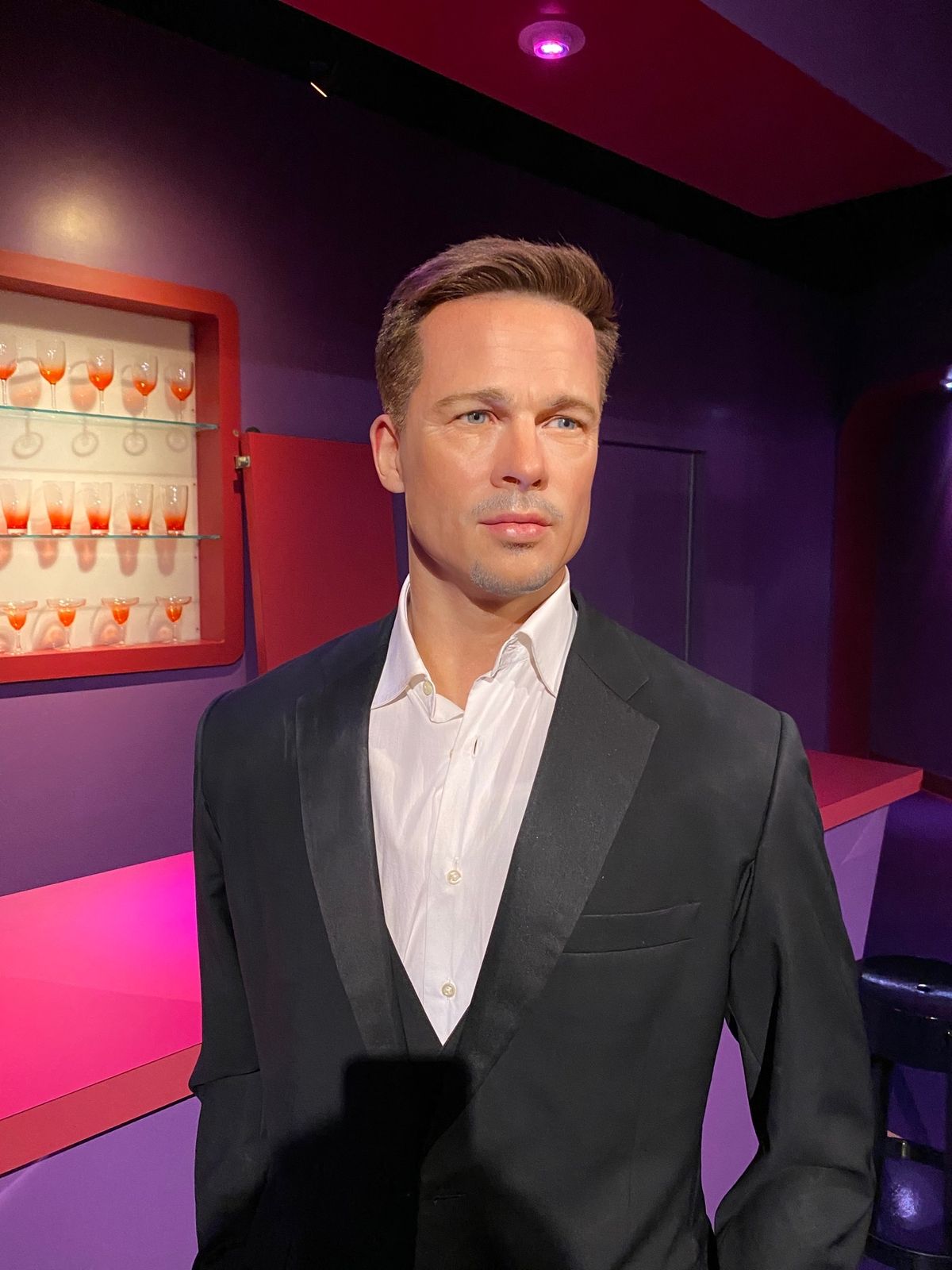 蝋人形館。ハリウッドスターに会ってきました。
みんな顔が小さいかったです🤫