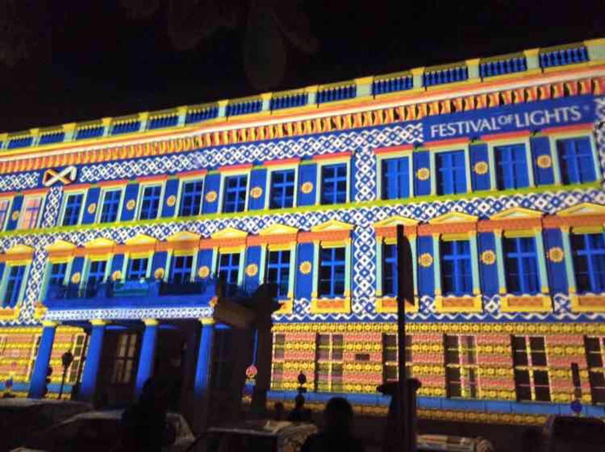 毎年10月に開催されるベルリンfestival of lights☆