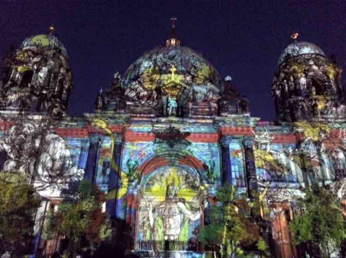 毎年10月に開催されるベルリンfestival of lights☆