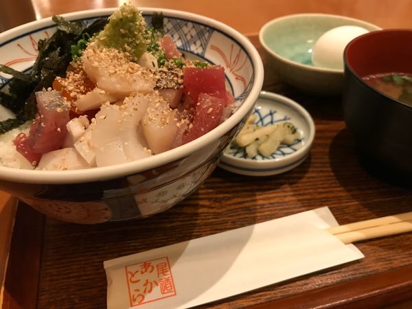 日本・鞆の浦「福山🐱女子旅+上司」の写真：尾道で食べた、あかとらの海鮮丼とアイス最...