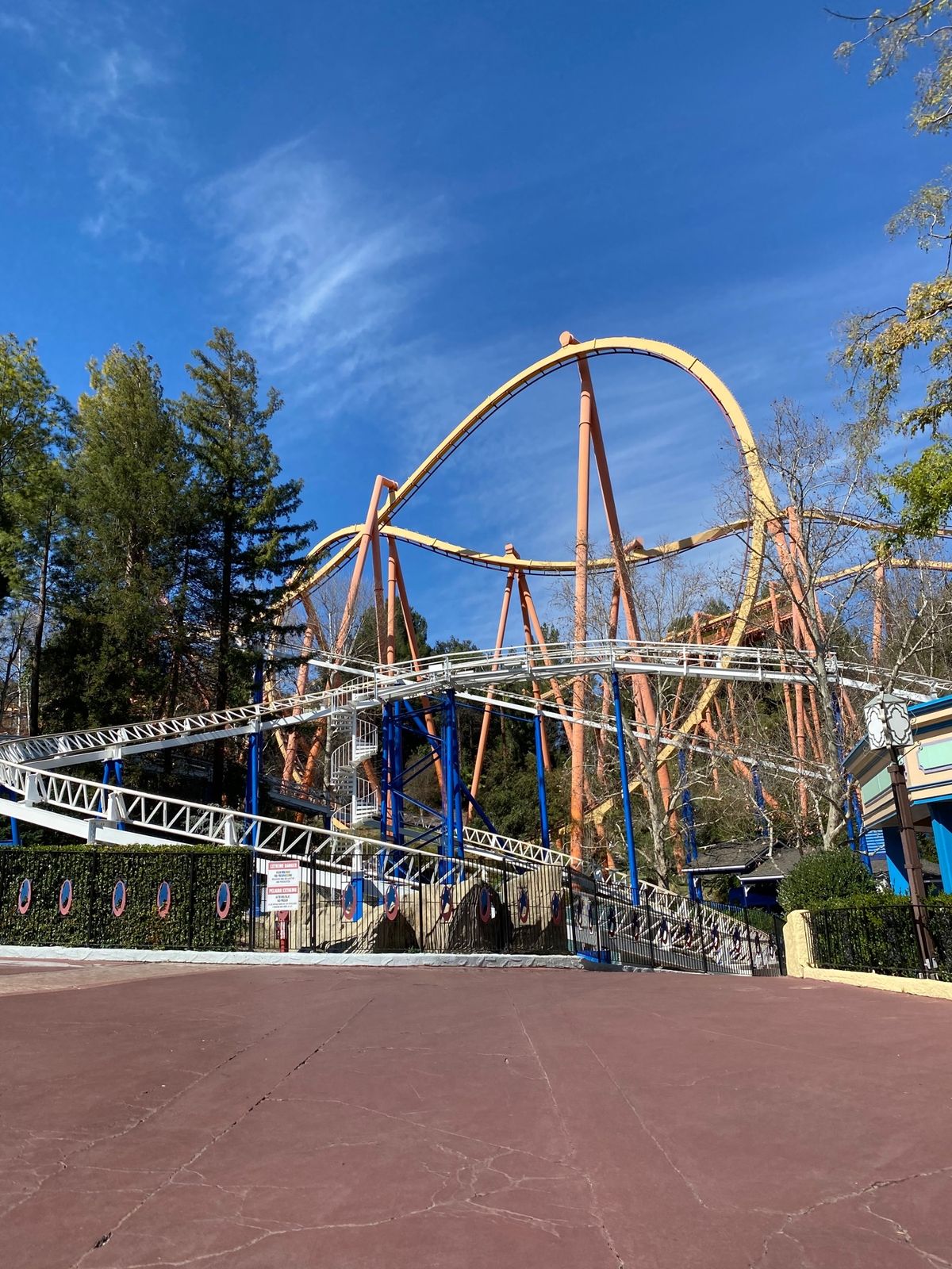 シックスフラッグス マジックマウンテン
つい絶叫マシン数年乗ってないなーと...