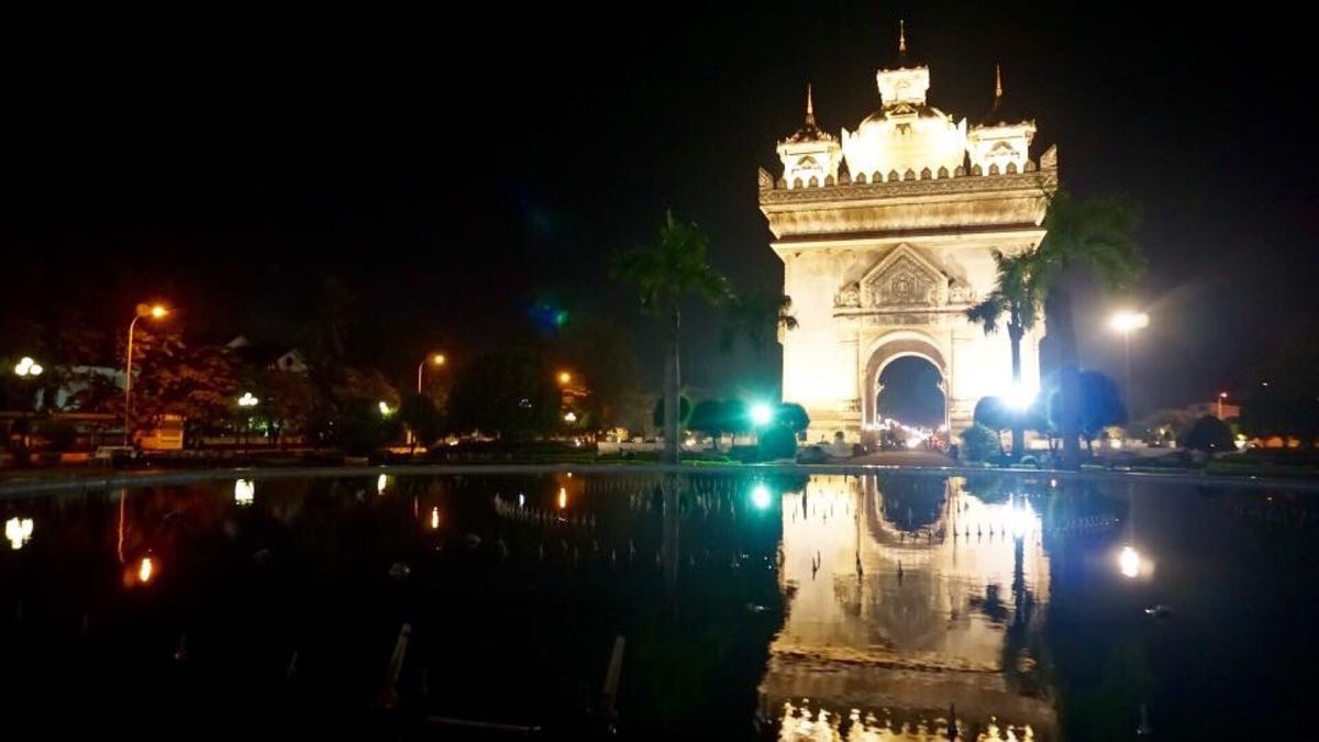 ビエンチャン１日目。