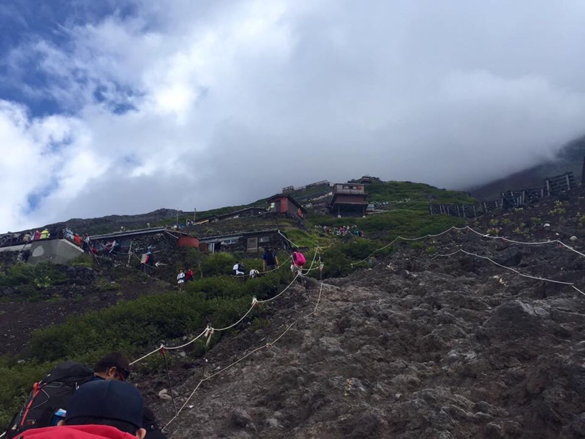 富士登山１日目。