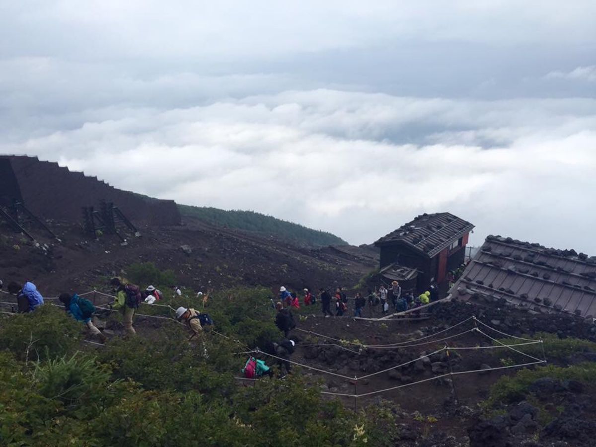 富士登山１日目。