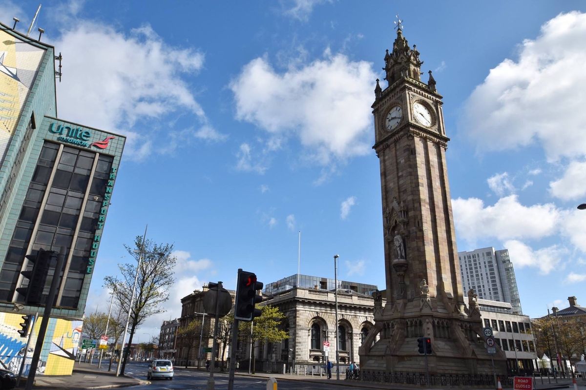 ベルファスト市内。