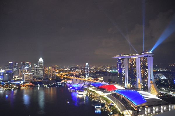 シンガポール・Singapore「2015/5 Singapore」の写真：シンガポール夜景①