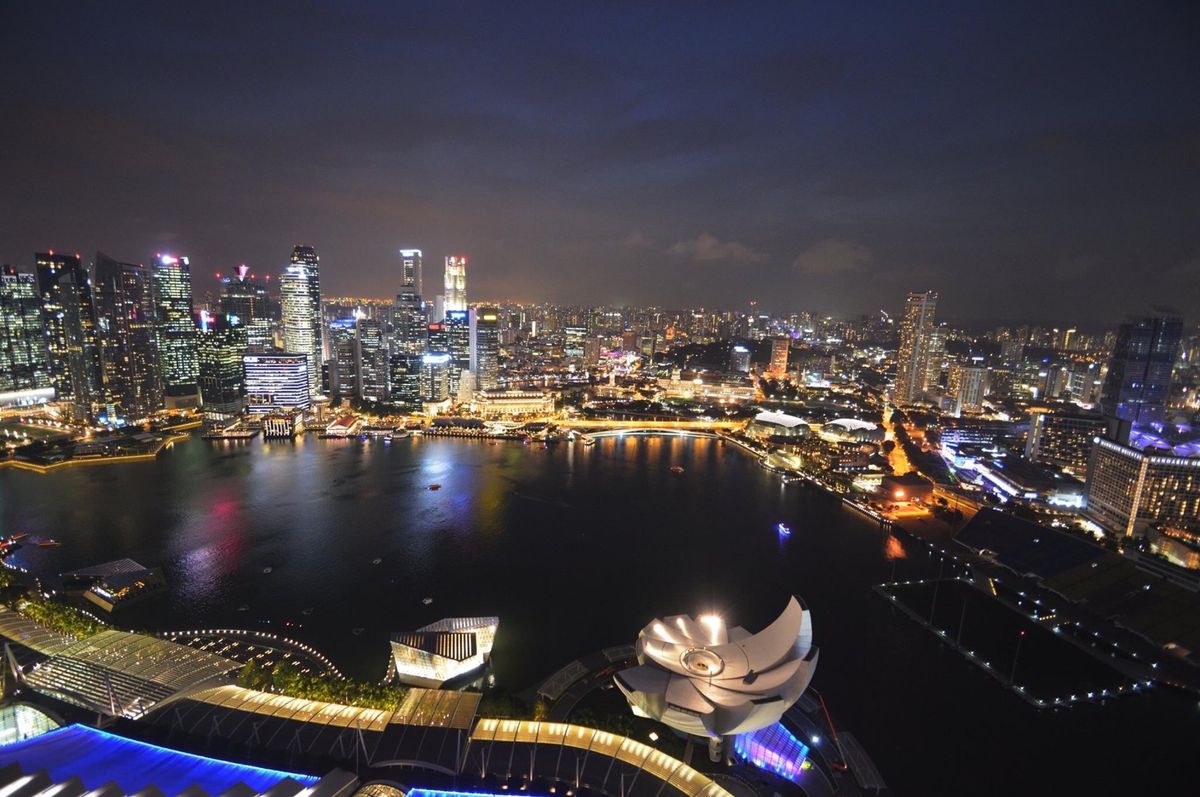 シンガポール夜景①