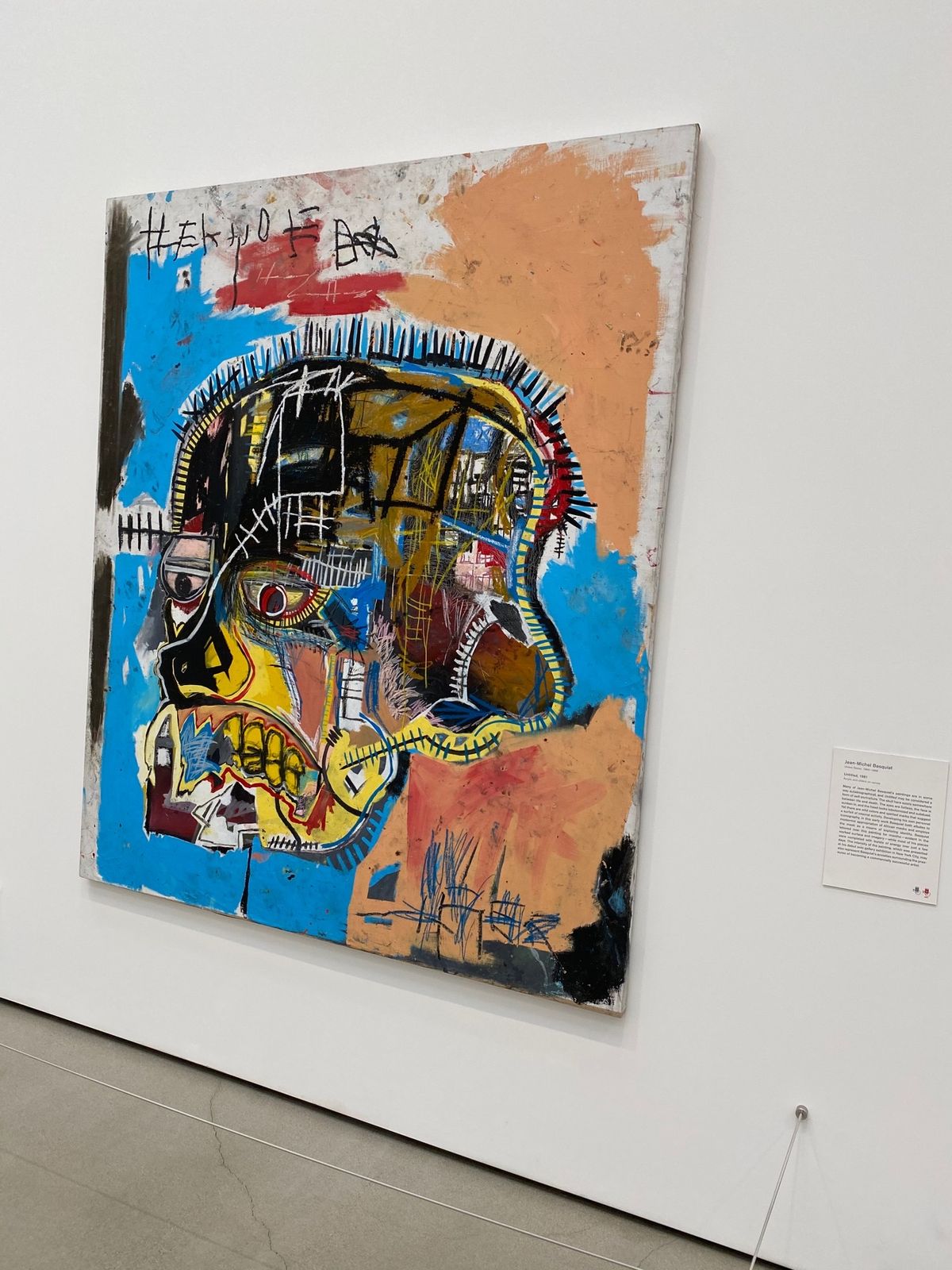 バスキアの絵を見てきた
入場料無料のダウンタウンにある美術館 the broad