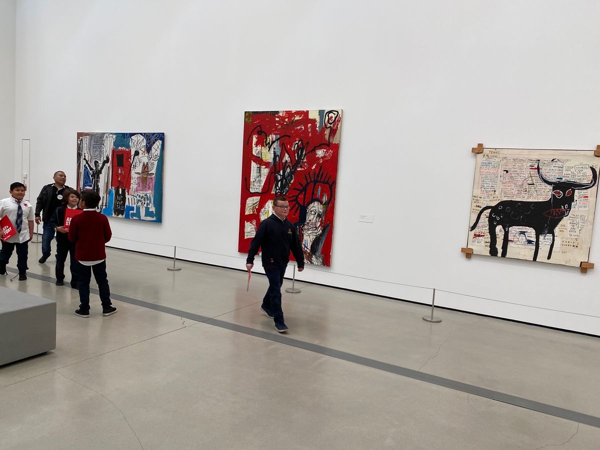 バスキアの絵を見てきた
入場料無料のダウンタウンにある美術館 the broad