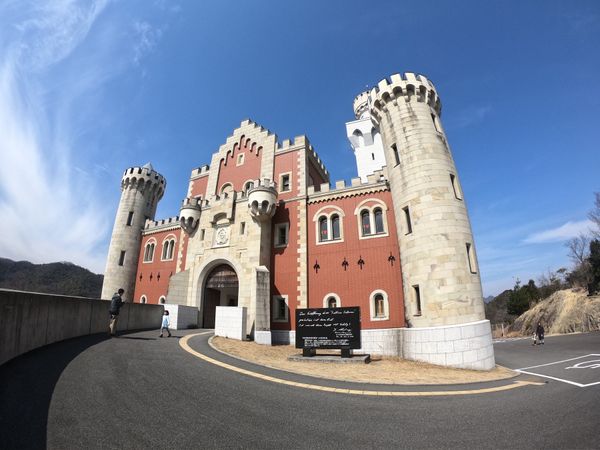 日本・姫路「姫路からの旅🇯🇵」の写真：城のエリアはドイツの城っぽい感じ。何故か...