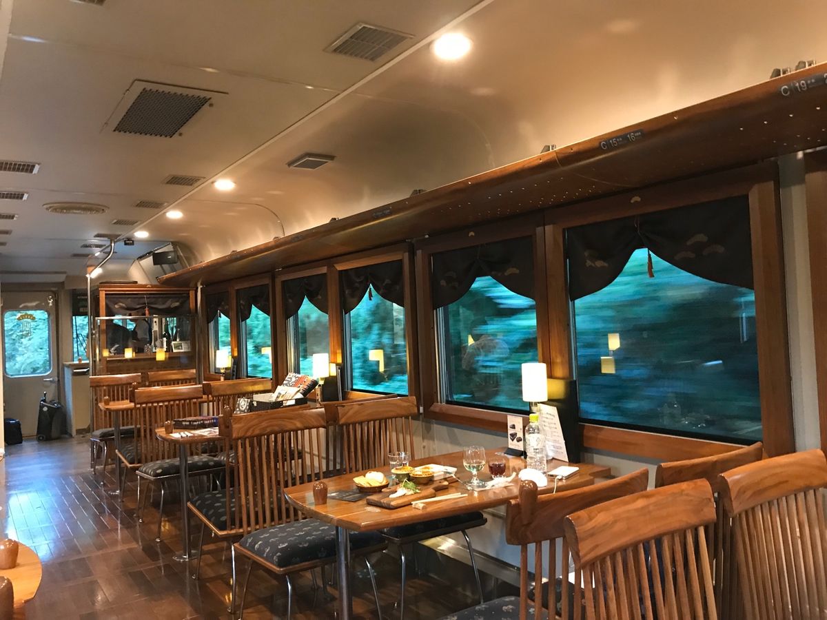 丹後くろまつ号に乗車