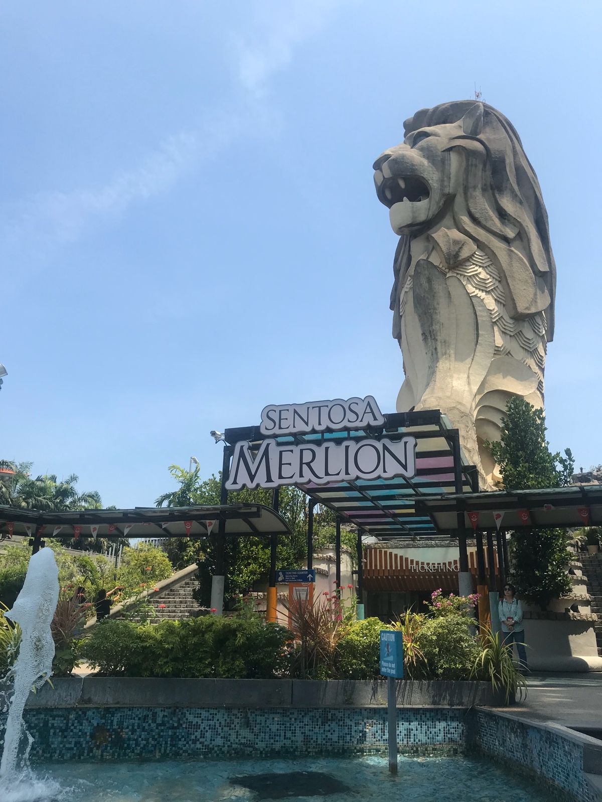 セントーサ島
リュージュという自転車ソリみたいなので遊んだ。
よく見たらニ...